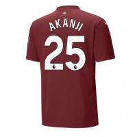 Dres Manchester City Manuel Akanji #25 Tretina 2024-25 Krátky Rukáv